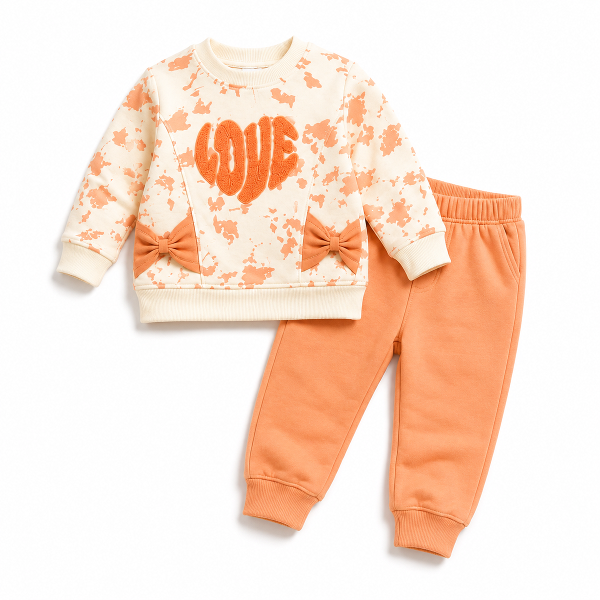 Girls LOVE Patch 2-Piece Outfit Set