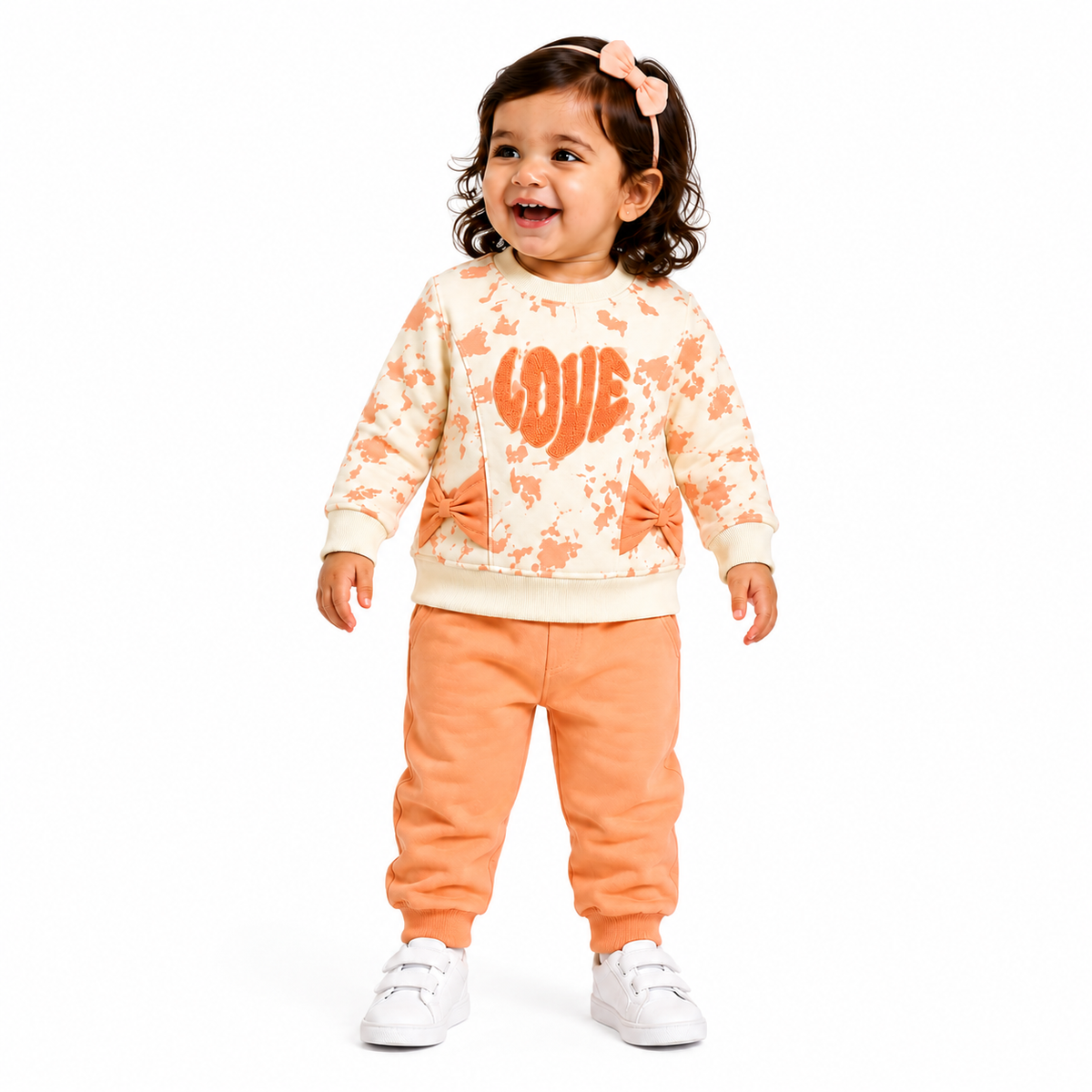 Girls LOVE Patch 2-Piece Outfit Set
