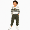 Boys Bear 2-Piece Jogger Pants Outfit Set