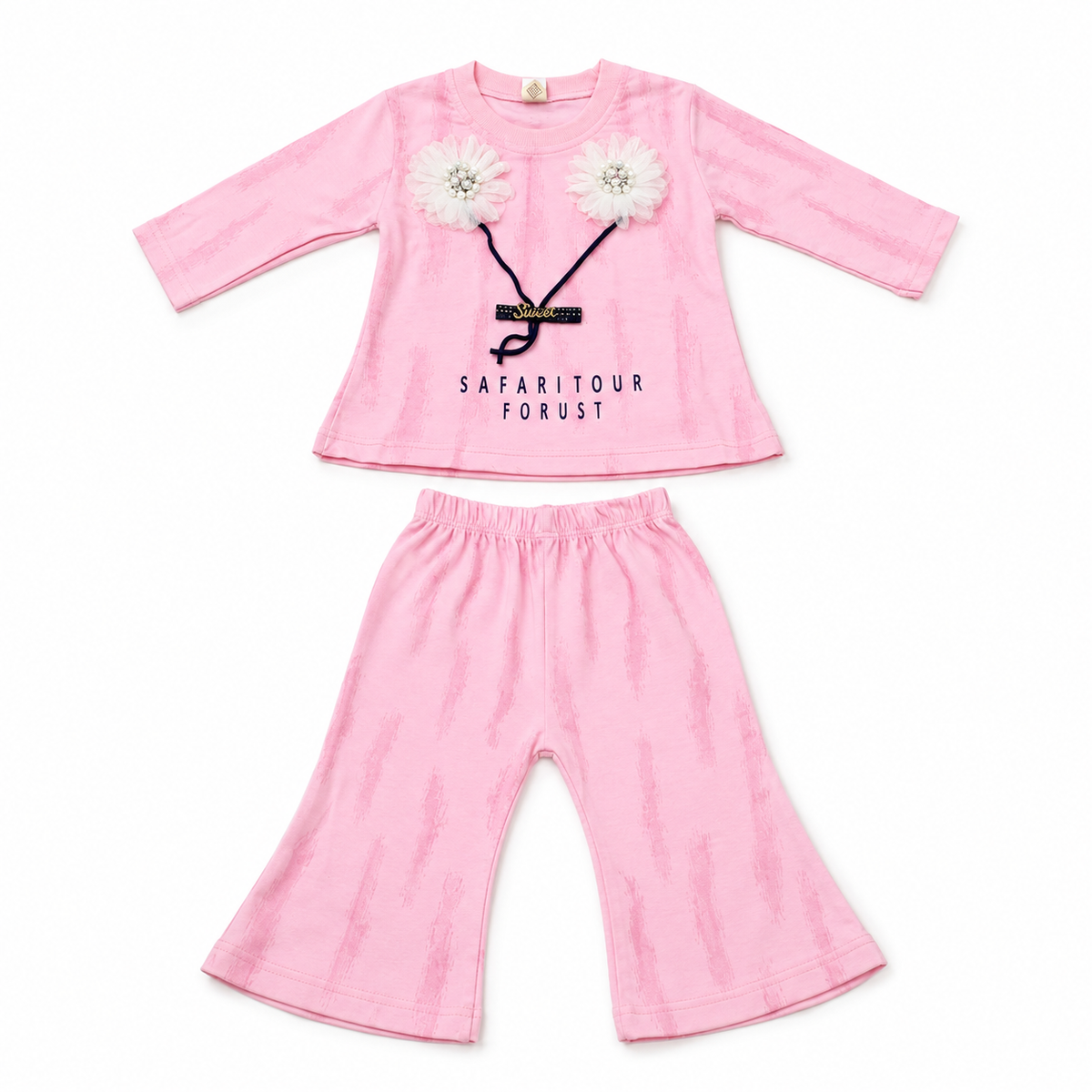 Baby Girls 2 Piece Floral Outfit Set