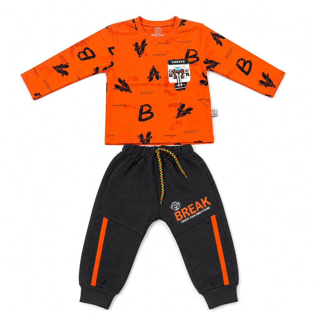 Boys 2-Piece Sweatshirt & Jogger Set