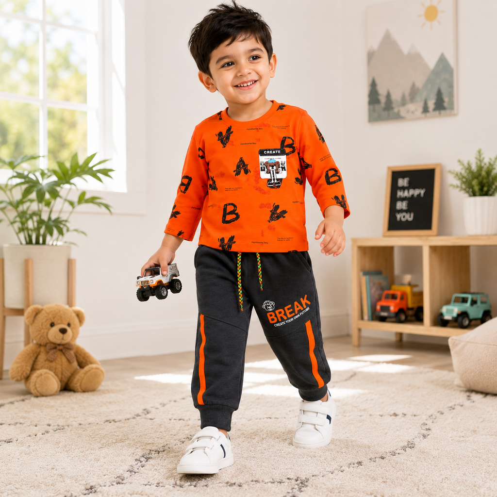 Boys 2-Piece Sweatshirt & Jogger Set