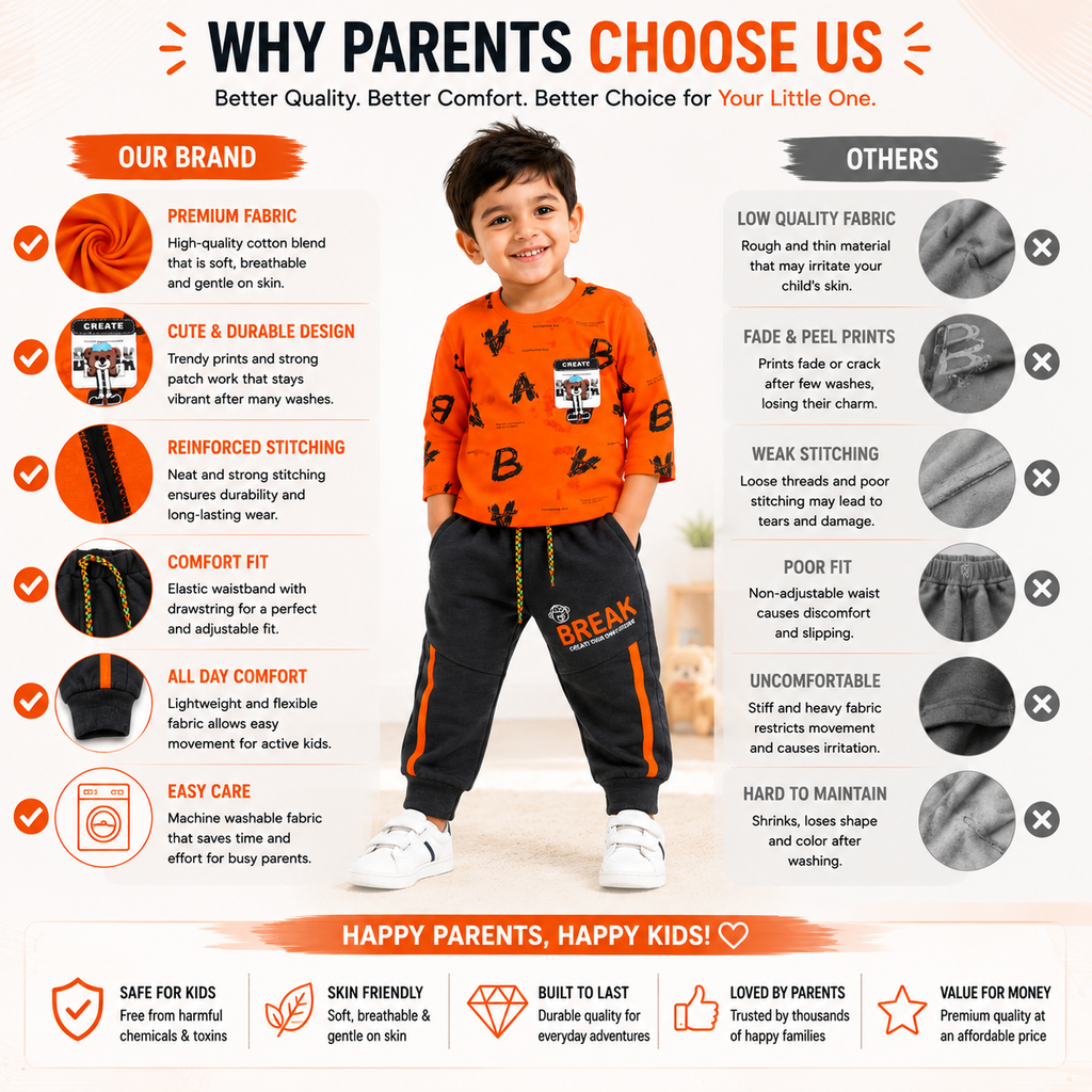 Boys 2-Piece Sweatshirt & Jogger Set