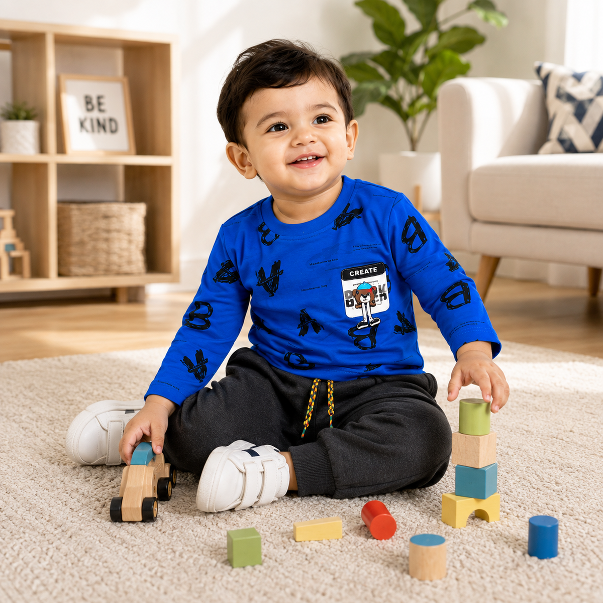Boys 2-Piece Sweatshirt & Jogger Set