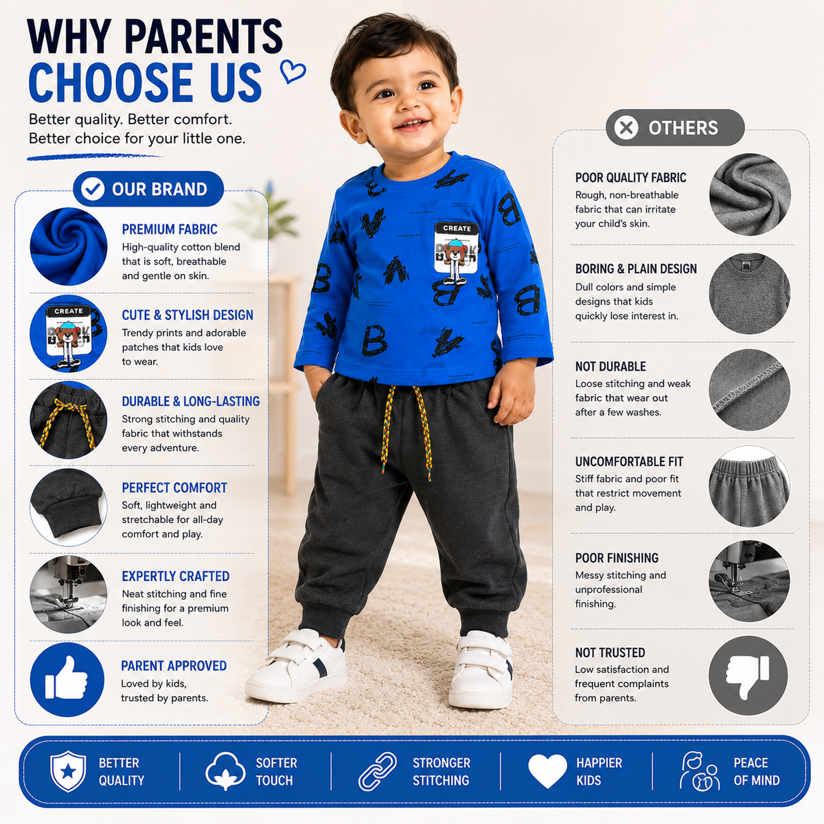 Boys 2-Piece Sweatshirt & Jogger Set