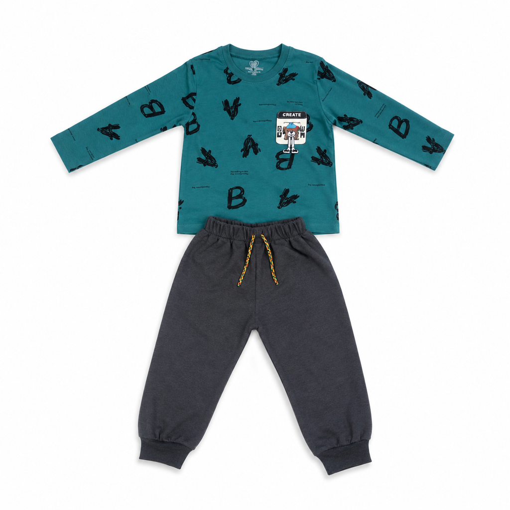 Boys 2-Piece Sweatshirt & Jogger Set