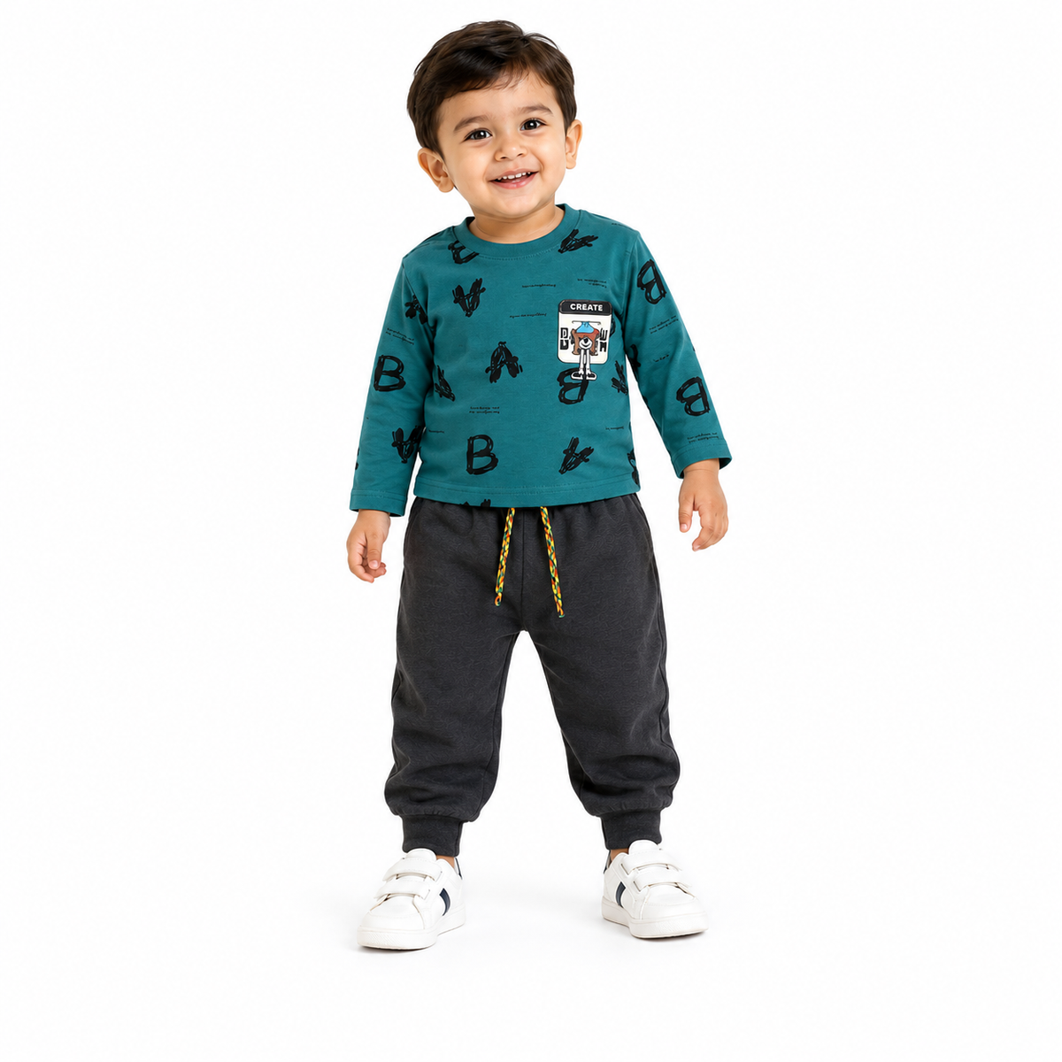 Boys 2-Piece Sweatshirt & Jogger Set