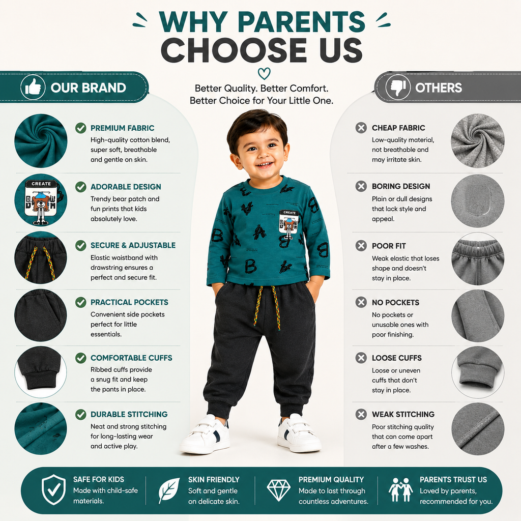 Boys 2-Piece Sweatshirt & Jogger Set