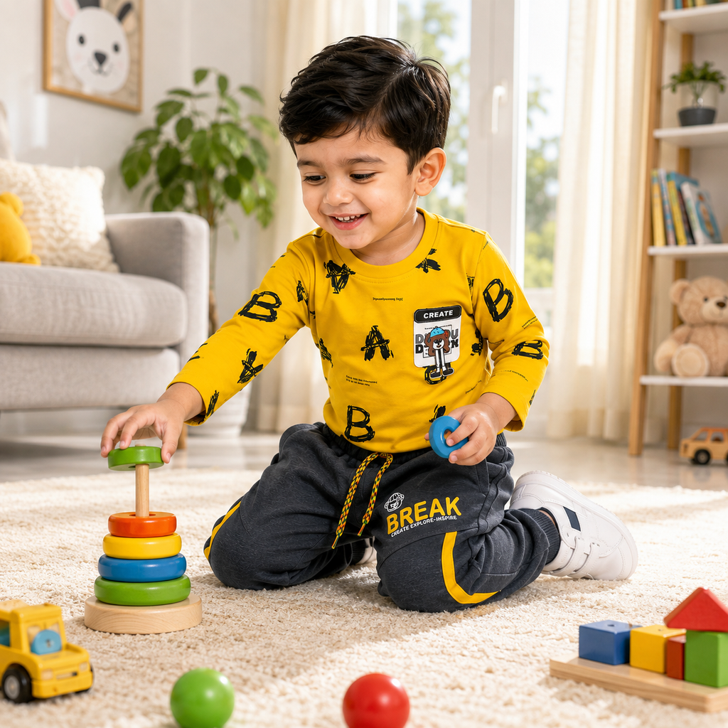 Boys 2-Piece Sweatshirt & Jogger Set