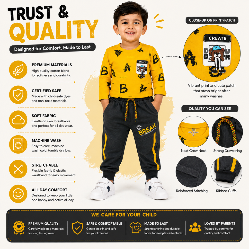 Boys 2-Piece Sweatshirt & Jogger Set