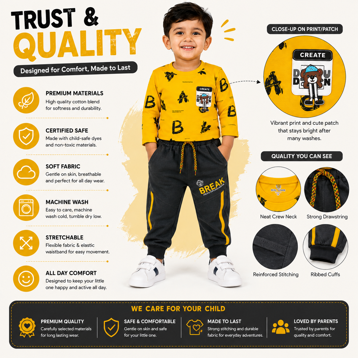 Boys 2-Piece Sweatshirt & Jogger Set