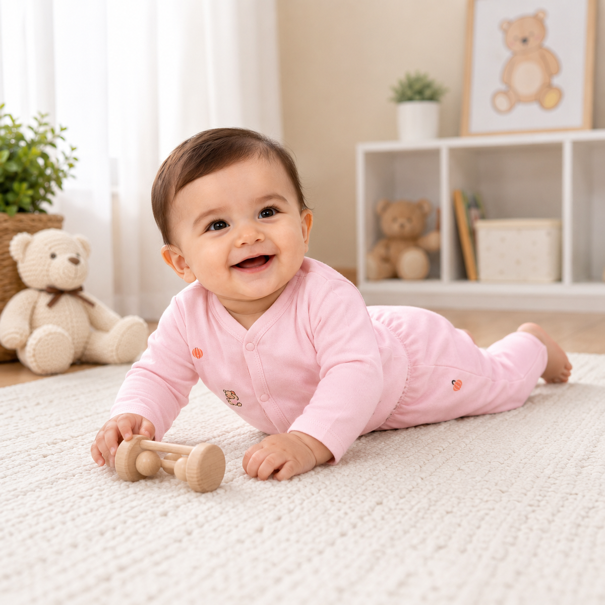 Newborn Baby Bear 2-Piece Outfit Set
